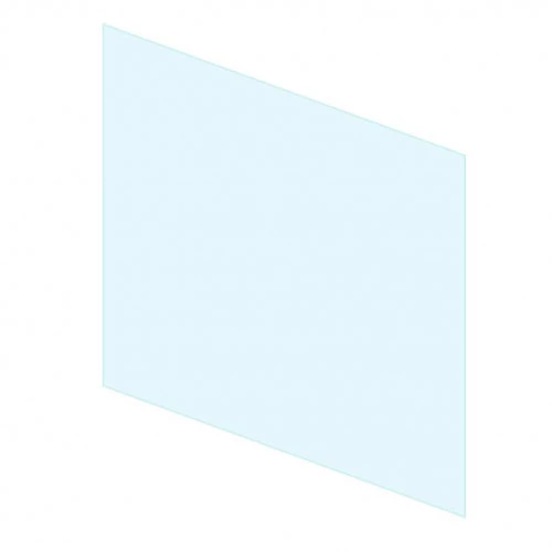 Fuldt glas på én side 1100 mm | Biopejs-Shop.dk Biopejs lukket med glas