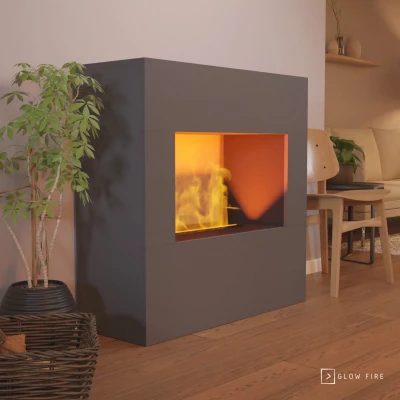 Chimenea híbrida Goethe – Gris Chimenea híbrida Goethe – Gris