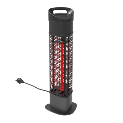 1200 watt sort terrassevarmer til under bordet | Biopejs-shop.dk Calefactor de patio eléctrico bajo mesa 1200 W - Negro