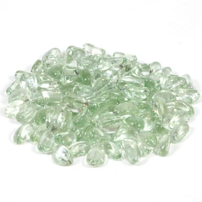 Piedras Decorativas de Cristal Claro | Accesorios para Chimeneas Piedras decorativas de cristal claro para chimeneas de gas exteriores