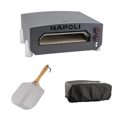 Horno para pizza eléctrico 13" Napoli - Pack Horno para pizza eléctrico 13" Napoli - Pack