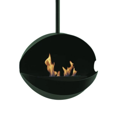 Eclipse Pendant Verde - Biochimenea de Techo | Compra Ahora Eclipse Pendant Verde - Chimenea de bioetanol de techo moderna