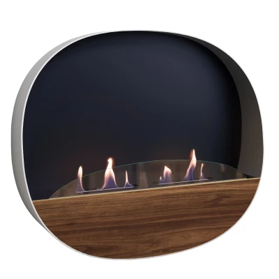 Epigram - Blanco | Chimenea de Bioetanol Empotrada Epigram - Blanco, chimenea de bioetanol empotrada de diseño moderno