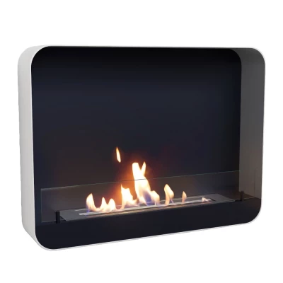 Ohio 80 Blanco - Chimenea de Bioetanol Empotrada | Compra Aquí Chimenea de bioetanol empotrada Ohio 80 en blanco
