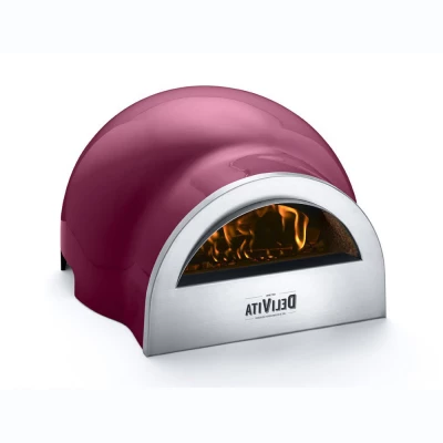Horno para Pizzas The Berry Hot Oven - DeliVita | Compra Aquí Horno para pizzas The Berry Hot Oven de DeliVita en rojo burdeos