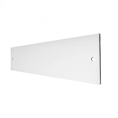 Cristal de montaje 210 cm. Vidrio de pared de 210 cm para biochimenea estufa para montar en pared preciosa vista de las llamas