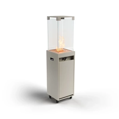 Planika Faro gris seda - Estufa de gas para exterior Planika Faro gris seda - Estufa de gas para exterior