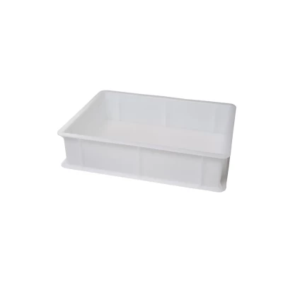 Caja de fermentación para masa de pizza - 30x40x7 cm Caja de fermentación para horno de pizza que tiene espacio para hasta 6 bolas de pizza.