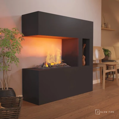 Chimenea híbrida Schiller Pocket – Negro Chimenea híbrida Schiller Pocket – Negro