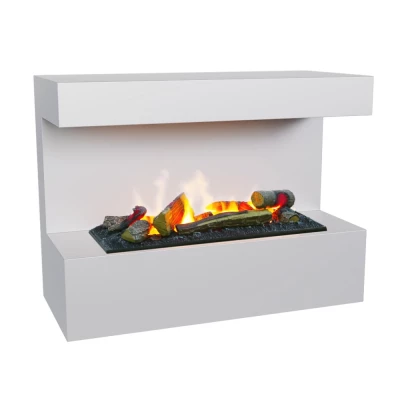 Steinsdal - Compra aquí chimenea Opti-myst de pared blanca Steinsdal chimenea vapor de agua - Blanca
