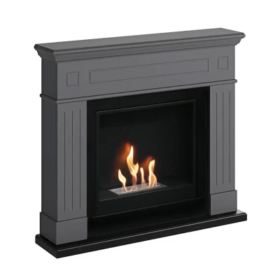 Chimenea de Bioetanol Lønstrup Gris | Diseño Moderno Chimenea de bioetanol Lønstrup Gris con diseño moderno y elegante