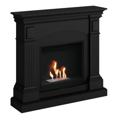 Chimenea de Bioetanol Mors Negra | Elegancia y Calor Chimenea de bioetanol Mors Negra de color negro