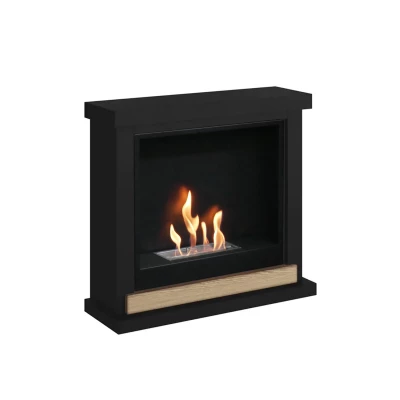 Chimenea de bioetanol Skagen Negra | Elegancia y Calor Chimenea de bioetanol Skagen Negra, diseño moderno y compacto