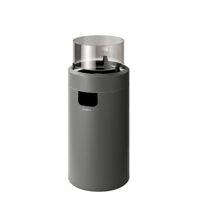 Nova LED Medium - Chimenea de Gas Exterior | Enders Nova LED Medium gris de Enders - Chimenea de gas portátil para exteriores