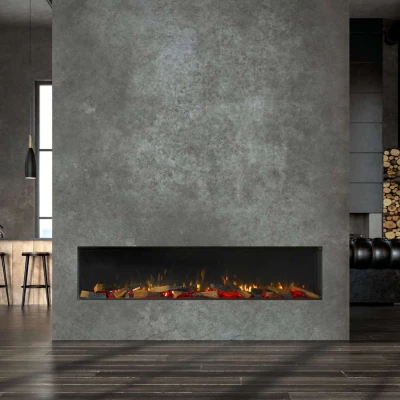 Solus 180E - Chimenea Eléctrica Empotrada | Compra Aquí Solus 180E chimenea eléctrica empotrada