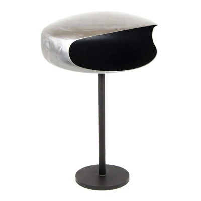 Biohogar con pie Acero Pedestal UFO-60 diseño moderno Acero Pedestal UFO-60 chimenea de bioetanol para decorar tu hogar con estilo