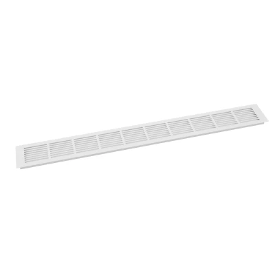 Rejilla ventilación Blanca - 100x11cm - Área de 420 cm² Rejilla de ventilación blanca - 100x11 cm - 420 cm²