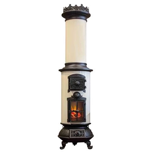 Classic Eléctrica Blanca - Chimenea Eléctrica | Compra Aquí Estufa eléctrica Classic Eléctrica en color blanco con diseño tradicional y elegante.