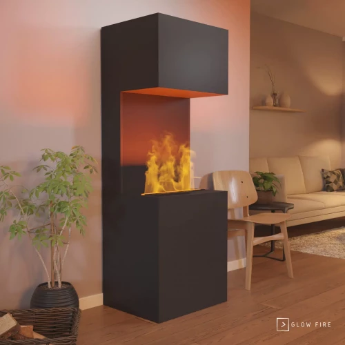 Chimenea híbrida Beethoven – Negro Chimenea híbrida Beethoven – Negro