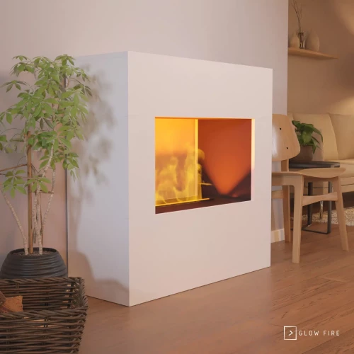 Chimenea híbrida Goethe – Blanco Chimenea híbrida Goethe – Blanco