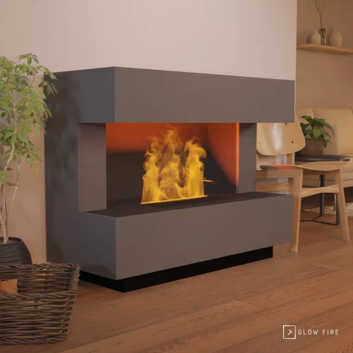 Chimenea híbrida Kant – Gris Chimenea híbrida Kant – Gris