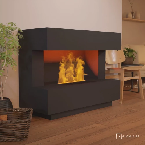 Chimenea híbrida Kant – Negro Chimenea híbrida Kant – Negro