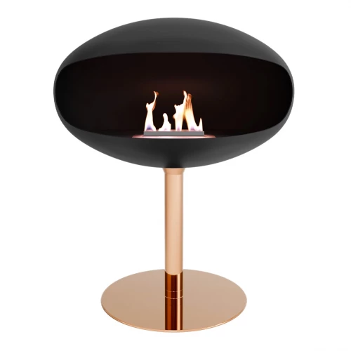 Pedestal Negro + Base de cobre Pedestal Negro + Base de cobre