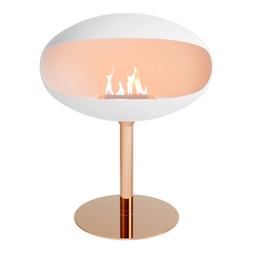 Pedestal Blanco + Base de cobre Pedestal Blanco + Base de cobre