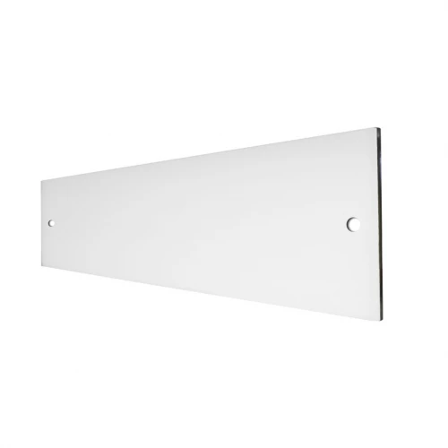 Cristal de montaje 150 cm. Vidrio de pared de 150 cm para biochimenea estufa para montar en pared preciosa vista de las llamas