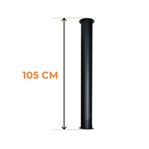 Tubo de montaje ScandiFlames Toronto 105 cm Tubo de montaje ScandiFlames Toronto 105 cm