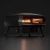 PICCOLO Horno de pizza Rotante 16" - Negro