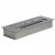 Quemador manual de bioetanol rectangular de ScandiFlames, 2,5 litros, 45 cm, acero
