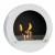 Chimenea bioetanol de pared redonda