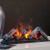 Cassette 600 Opti-Myst chimenea - Estufa de vapor de agua y luz LED