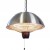 Calefactor exterior eléctrico colgante 600/1500 W, Ø42 cm