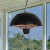 Calefactor exterior eléctrico colgante 600/1500 W, Ø42 cm