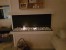 Chimenea de bioetanol de pared ScandiFlames en blanco