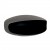 Negro UFO-60 Biochimenea con forma redonda colgada de techo. Elegante y moderna. Color negro