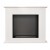 Crawley biochimenea tradicional en negro y blanco