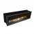 Slimline Firebox 1100 Icon Chimeneas en acero cepillado