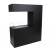XL Chimenea de bioetanol de ScandiFlames en negro
