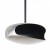 Acero UFO-50 Biochimenea con forma redonda colgada de techo. Elegante y moderna. Colore acero