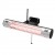 Calefactor de patio eléctrico de pared 1500 W, GT