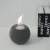 Chimenea de bioetanol de mesa Paffu en gris oscuro de Elementi Fires