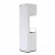 Chimenea de bioetanol independiente blanca de ScandiFlames