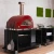 Estación de cocina 160 de Alfa Forni en color negro