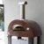 Horno de Pizza Híbrido Alfa Forni Moderno 2 Pizzas Rojo