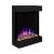 Dammer Chimenea eléctrica – Negro  