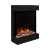 Dammer Chimenea eléctrica – Negro  