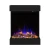 Dammer Chimenea eléctrica – Negro  